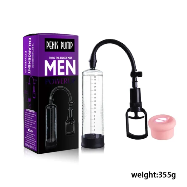 AC04-Men's pull rod vacuum air pump men's training device